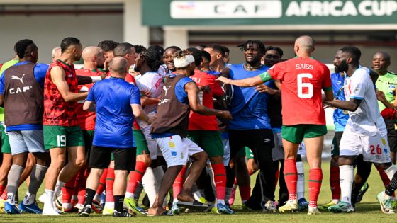 “كاف” يجري تحقيقاً حول مشاجرة تلت مباراة المغرب والكونغو الديمقراطية